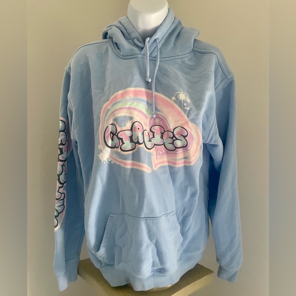 Small Light Blue Girlies Sweatshirt